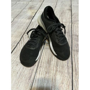 Reebok Womens Crossfit Nano FU6830 Black White Crosstrain Shoes Lace Up Size 9